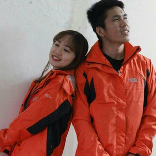 [Mã FATPBAU2 giảm 40K đơn 150K] Áo 2 lớp TNF chính hãng Màu Cam