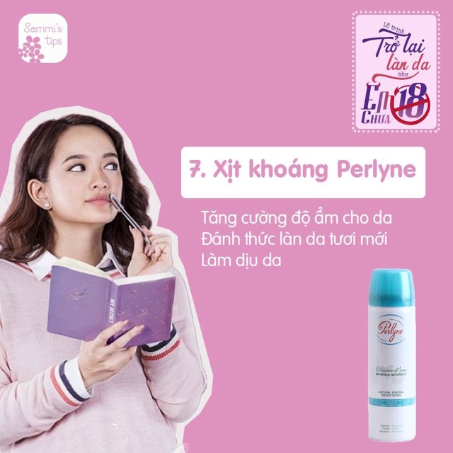 Xịt khoáng perlyne 400ml