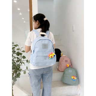 [Freeship+Hình thật] Balo nữ đi học Ulzzang thời trang vải bố canvas ♥️ ba lô nữ DIFA Fashion Bags M126