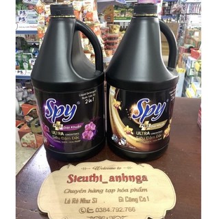 Nước Giặt Xả Spy Plus Khử Mùi 3500ml Hương Nước Hoa Pháp