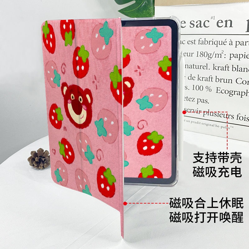 Ốp Máy Tính Bảng Có Giá Đỡ Gập Ba Kích Thước 10.2 Inch Cho Ipad 5/6/7/8/9th Gen Mini4/5/6 Air1/2/3/4/5 Pro 10.5‘’ 11'' 2018 2020 2021