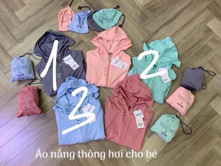 Áo chống nắng cho bé