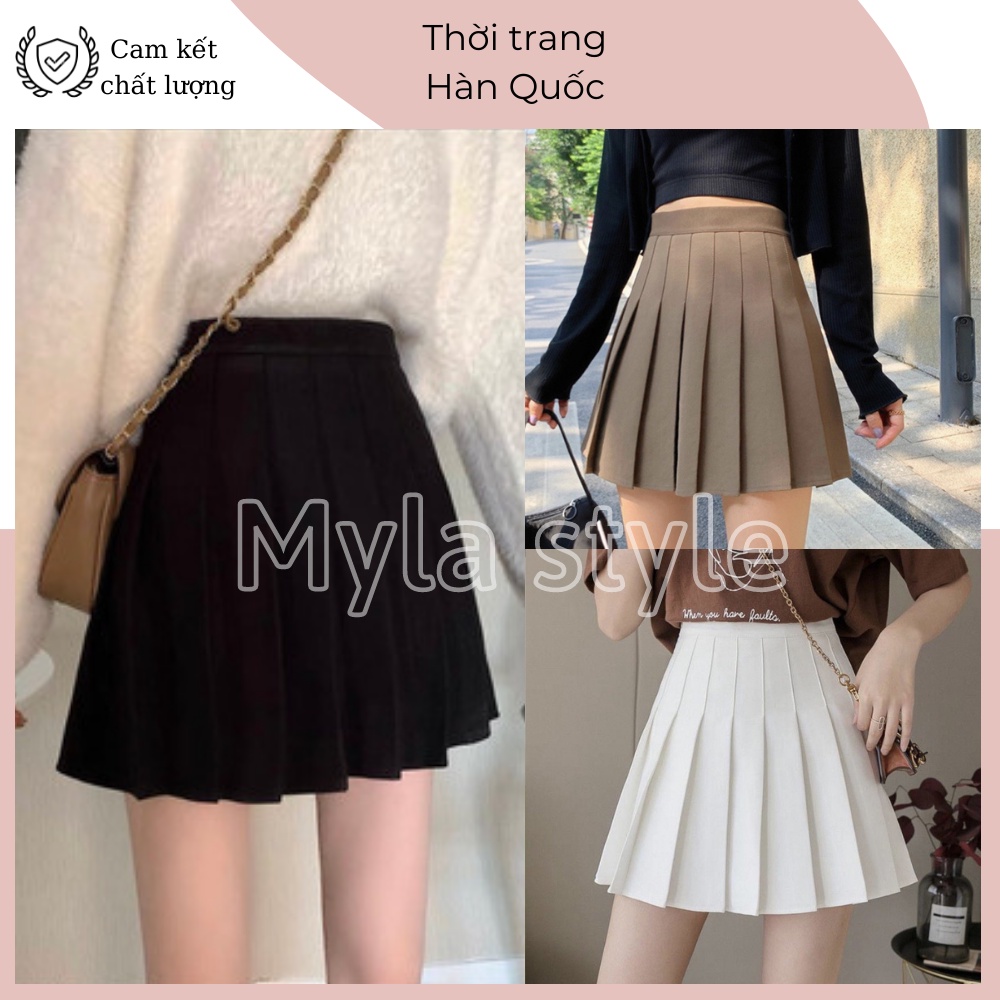Chân váy xếp ly / chân váy tennis / chân váy xếp ly tennis chữ a dáng xòe dễ thương