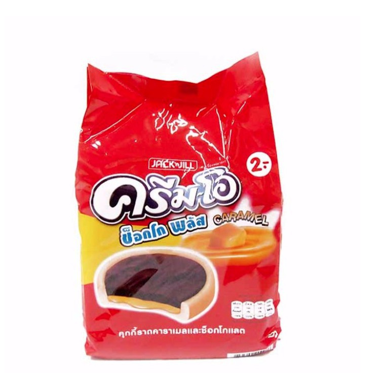 Bánh CreamO Vị Caramel Và Dừa Gói 432gr