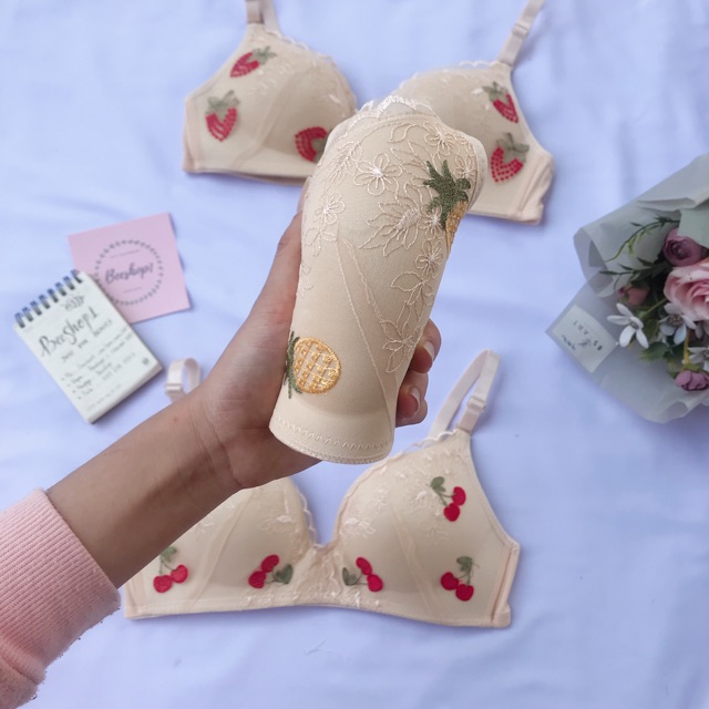 Áo ngực su đúc không gọng đệm mỏng pha ren, áo lót thêu cực quyến rũ AR56 | BigBuy360 - bigbuy360.vn