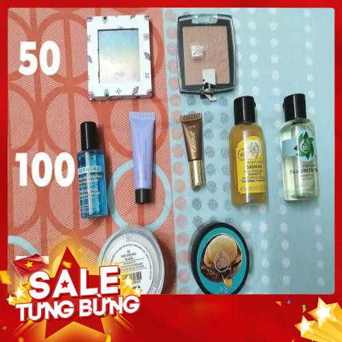 Đồ makeup, skincare mini tách set -Hàng nhập khẩu