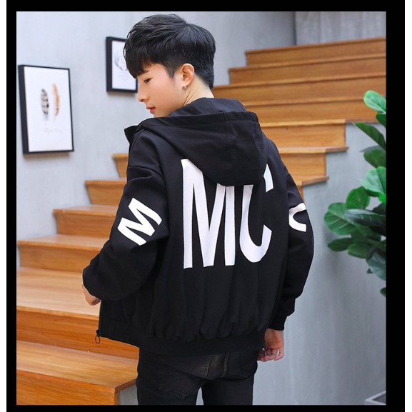 Áo khoác nam vải dù Hàn Quốc có nón cực đẹp(DÙ MC)