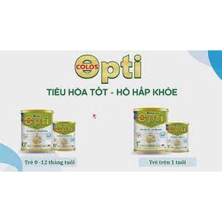 Sữa Colos Opti số 0+, 1+ 800g [Date mới nhất]