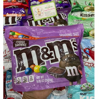Kẹo MM nhân socola Fudge Brownie gói 257g