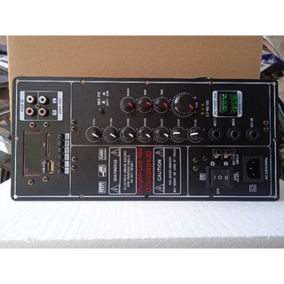 Mạch loa kéo 4 tấc đôi 500w 2 Kênh Mono 14,5cm x31,5cm