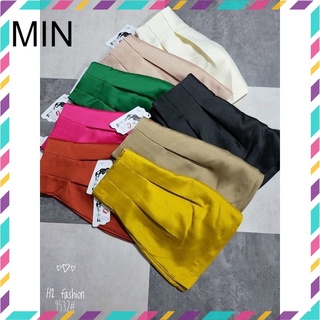 Quần short phồng tafta cạp siêu cao nhiều màu hót sm16555