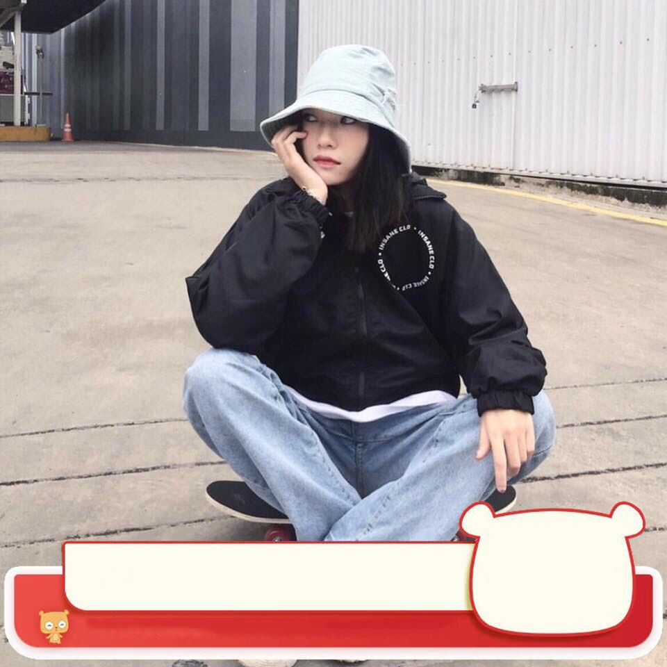 Áo Khoác Dù In Biểu Tượng Insane-Clo Siêu Hót