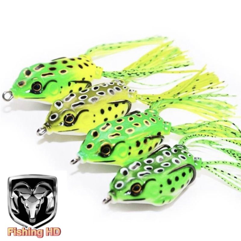 Mồi câu lure có thìa Nhái hơi câu cá lóc, chuối sộp siêu rẻ MG7 đồ câu FISHING_HD