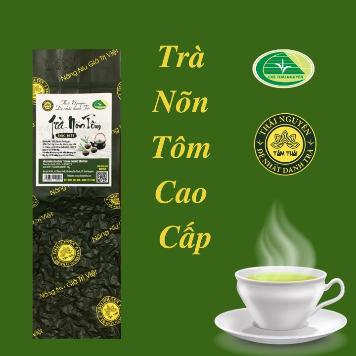 Trà Móc Câu Thái Nguyên 100g Trà Xanh Tâm Thái Số 1 Trà Tân Cương Đặc Biệt Chè Nõn Thái Nguyên