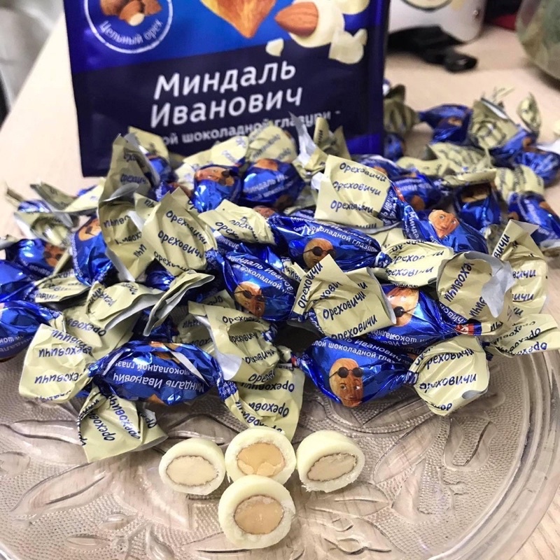 Kẹo Socola Hạnh Nhân Ivan chuẩn Nga