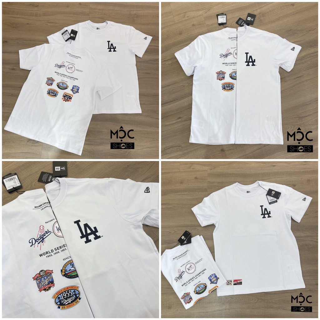 Áo Thun New Era - Cooperlist *Trắng* - Code: 12715356