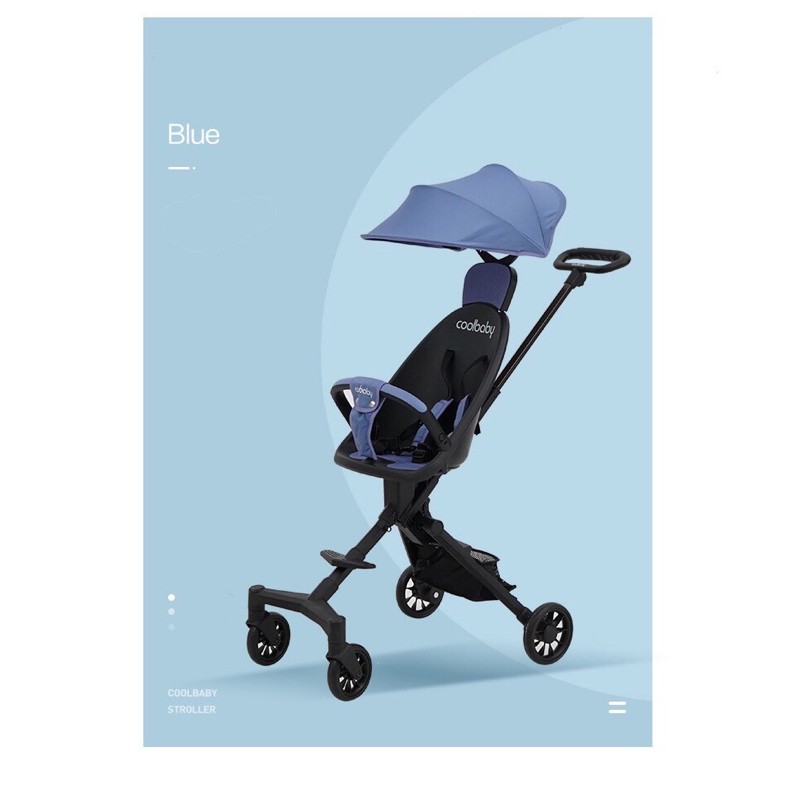 (RẺ NHẤT SHOPEE) XE ĐẨY DẠO PHỐ COOL BABY SIÊU SANG CHẢNH 2021