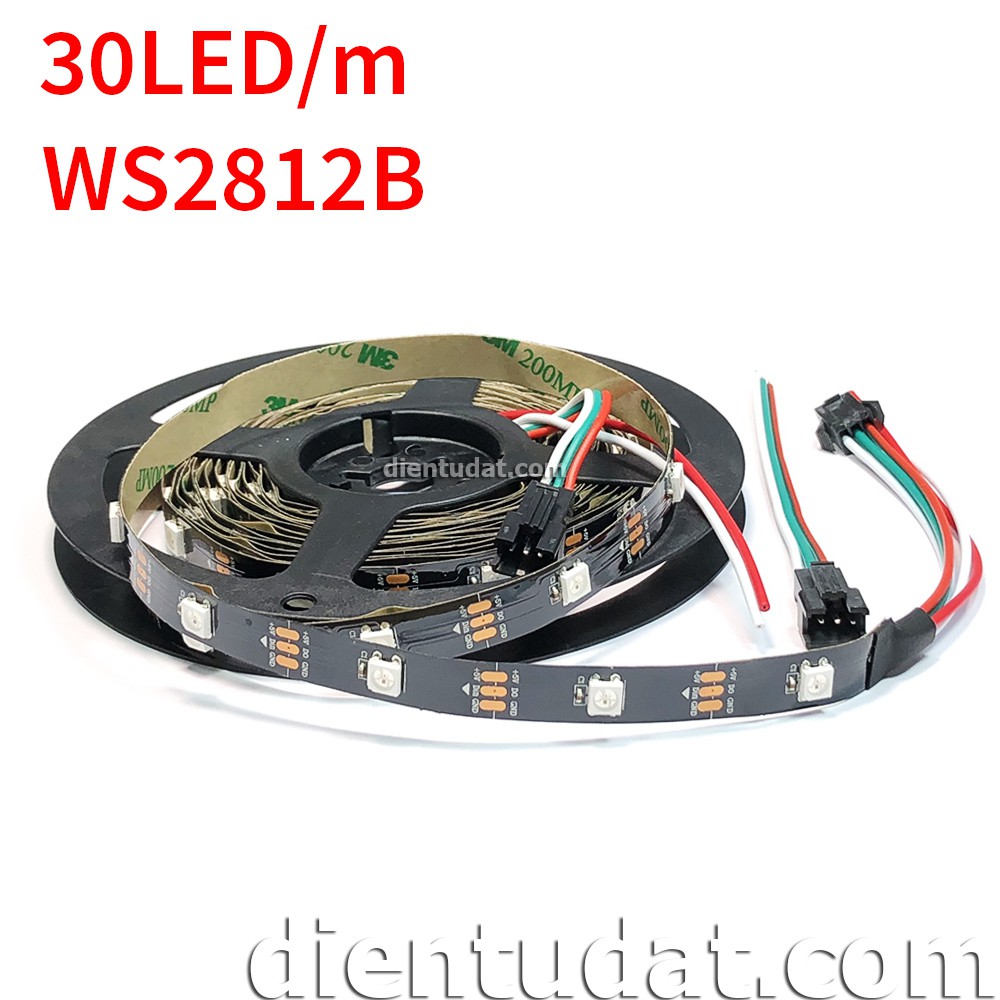 Dây LED RGB 5050 SMD WS2812B - 30 Led/M