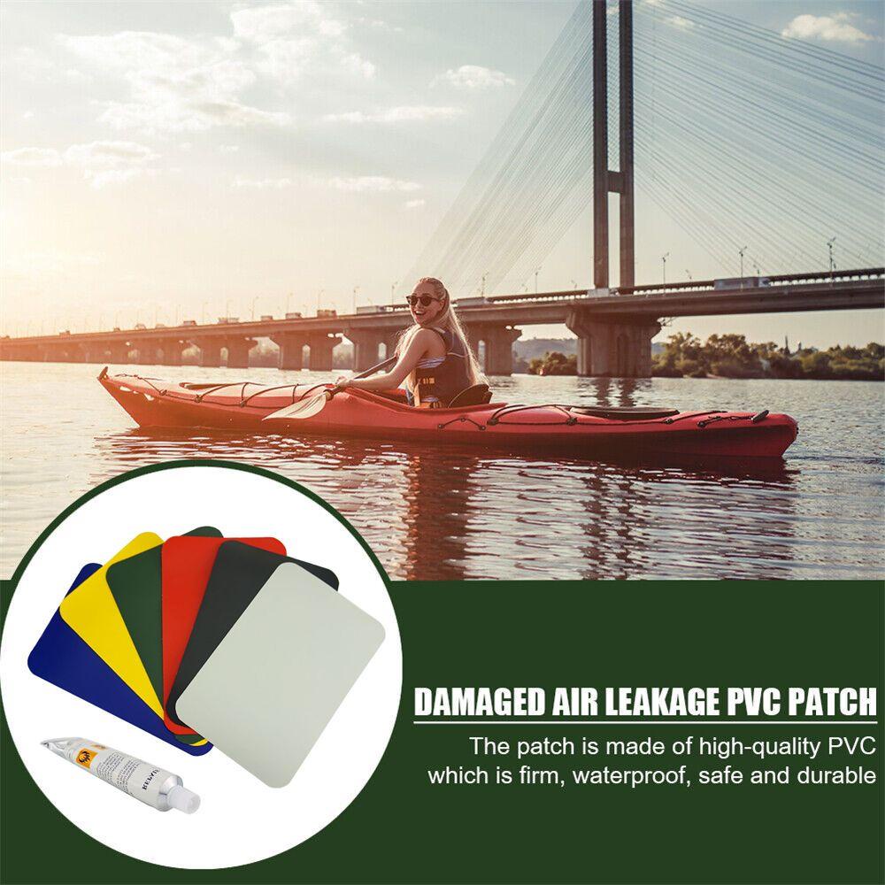 Bộ 4 Miếng Vá Thuyền Kayak Chống Thấm Nước Bằng PVC Chất Lượng Cao
