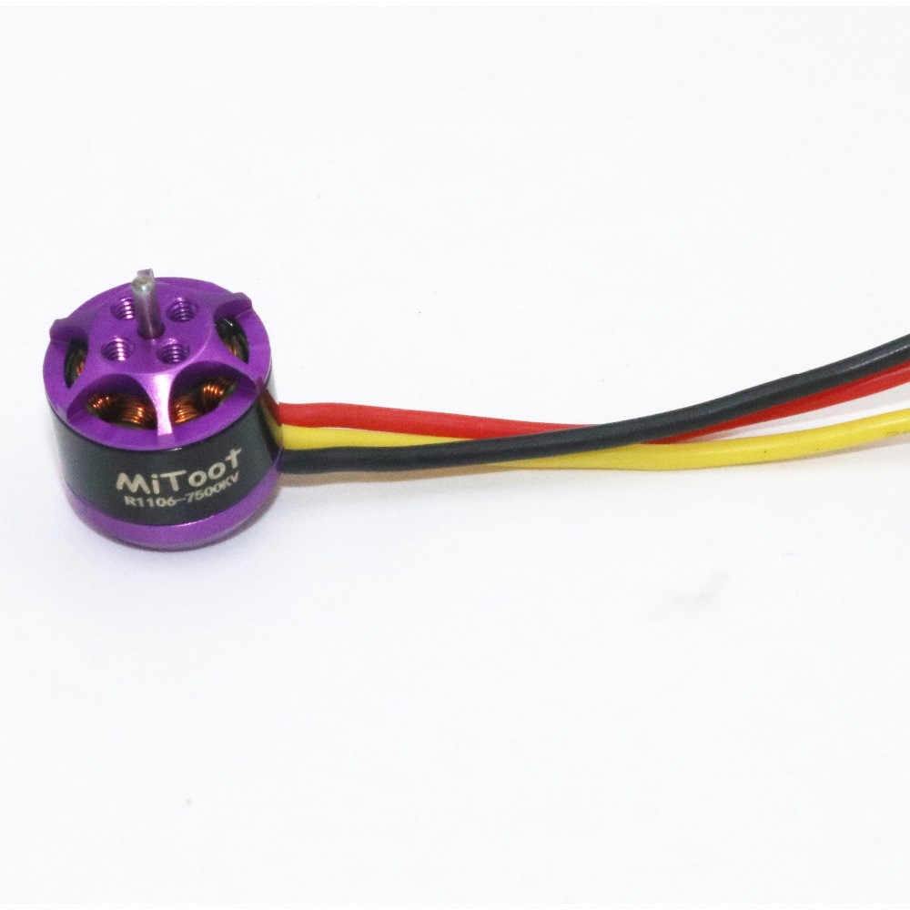 Động Cơ Không Chổi Than R1106 7500KV Cho Máy Bay Điều Khiển 60 70 80 90 Micro FPV