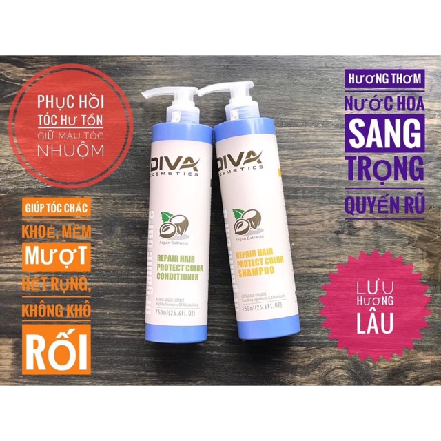 DẦU GỘI DIVA GIỮ MÀU TÓC