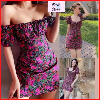 Váy hoa nhí body 2 kiểu , đầm body hoa siêu xinh