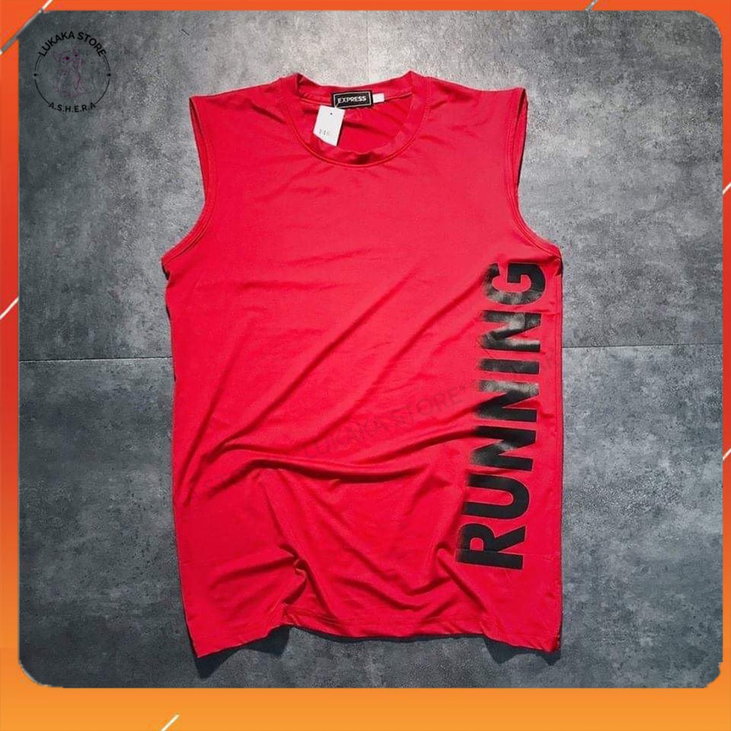 Áo sát nách nam ⚡FREESHIP⚡Áo sát nách nam thể thao tanktop 5 màu RUNNING. | BigBuy360 - bigbuy360.vn