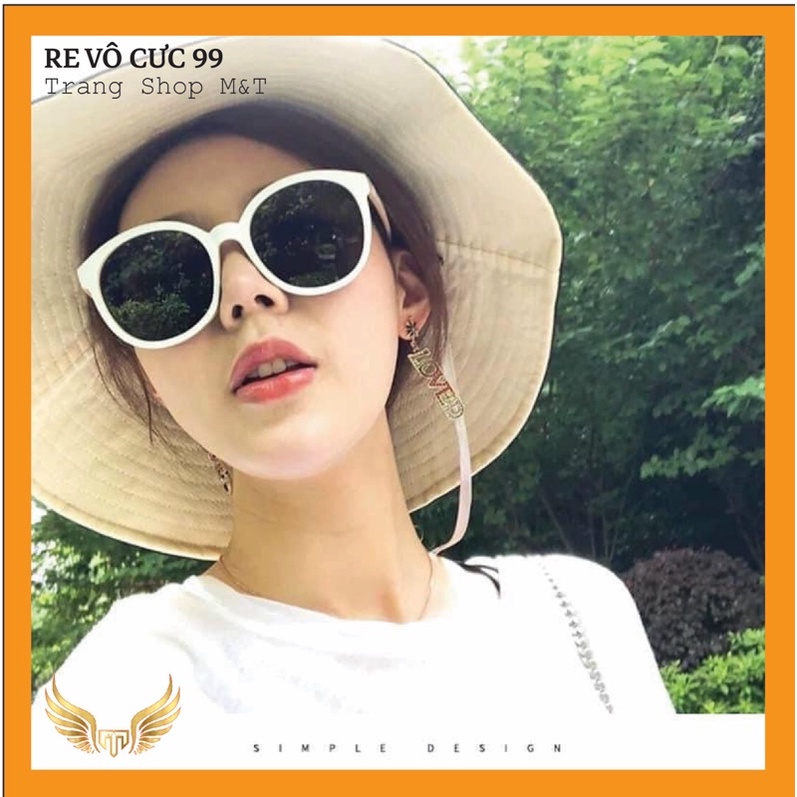 kính uzzlang trắng