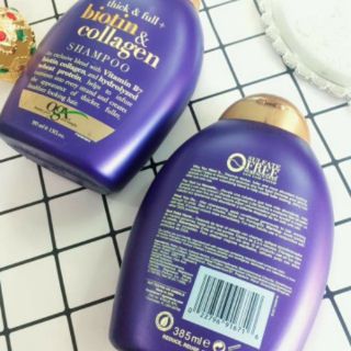 Bộ dầu gội xả BIOTIN Mỹ