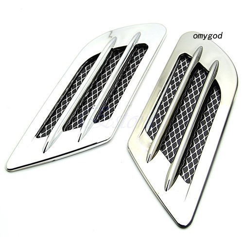 FENDER [Hàng Có Sẵn] Miếng Dán Trang Trí Lỗ Thông Gió Bên Hông Xe Hơi