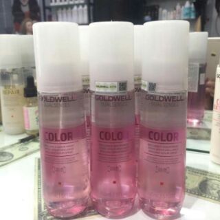 Xịt dưỡng giữ màu tóc nhuộm goldwell 150ml