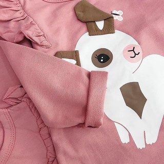 SET BỘ NỈ THỎ HỒNG H&M CUTE CHO BÉ