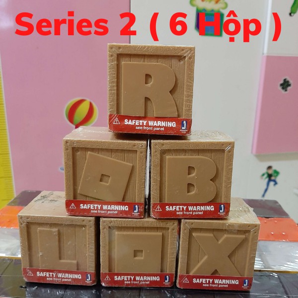 Roblox Mystery Figure 6 Pack - Combo 6 Hộp Roblox Chính Hãng Có Code, Xếp Đủ Chữ ROBLOX ( 6 Hộp )