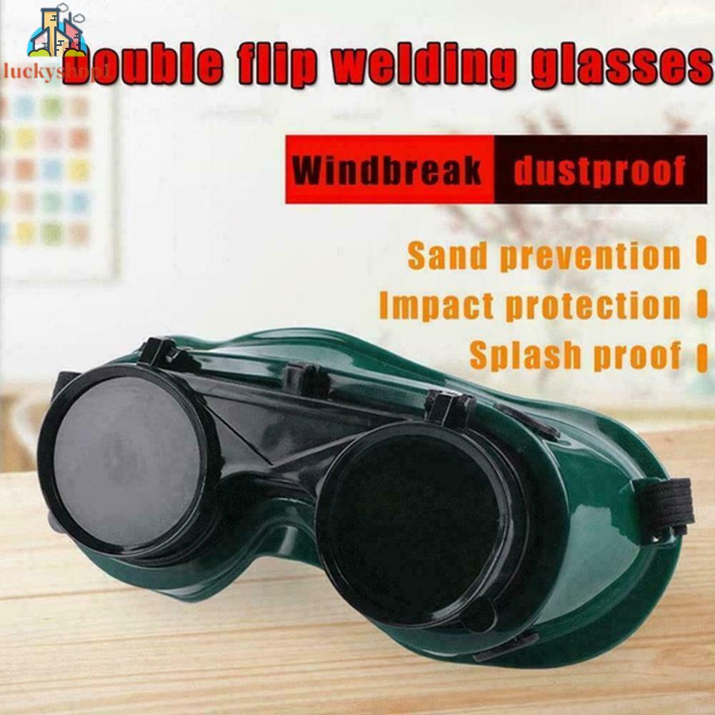 Kính Bảo Hộ Dạng Lật Tròng Kính Màu Xanh Lá Đậm Dùng Trong Hàn #An#44631#5r0wk1