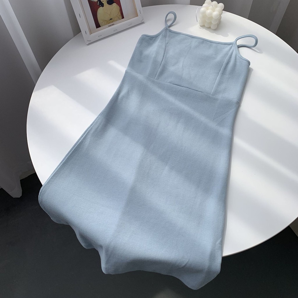 VÁY 2 DÂY THUN SIÊU ĐẸP