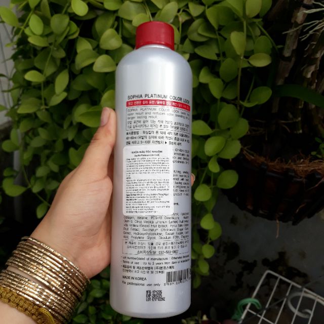 DUNG DỊCH KHOÁ MÀU TÓC NHUỘM 250ml