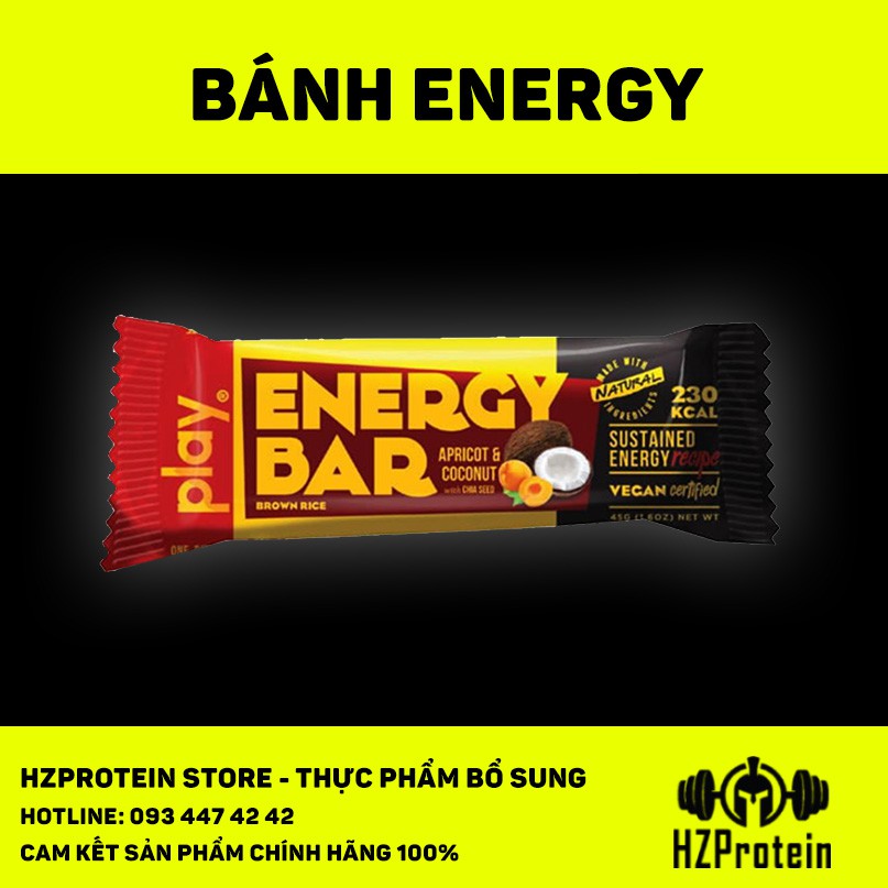 PLAY ENERGY BAR - BÁNH CUNG CẤP NĂNG LƯỢNG CHO HOẠT ĐỌNG THỂ THAO (1 BÁNH) | BigBuy360 - bigbuy360.vn