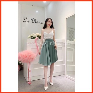 [ HÀNG CÓ SẴN ƯU ĐÃI] Set áo 2s phi, cvay xanh siêu xinh 💖 (hàng đẹp)