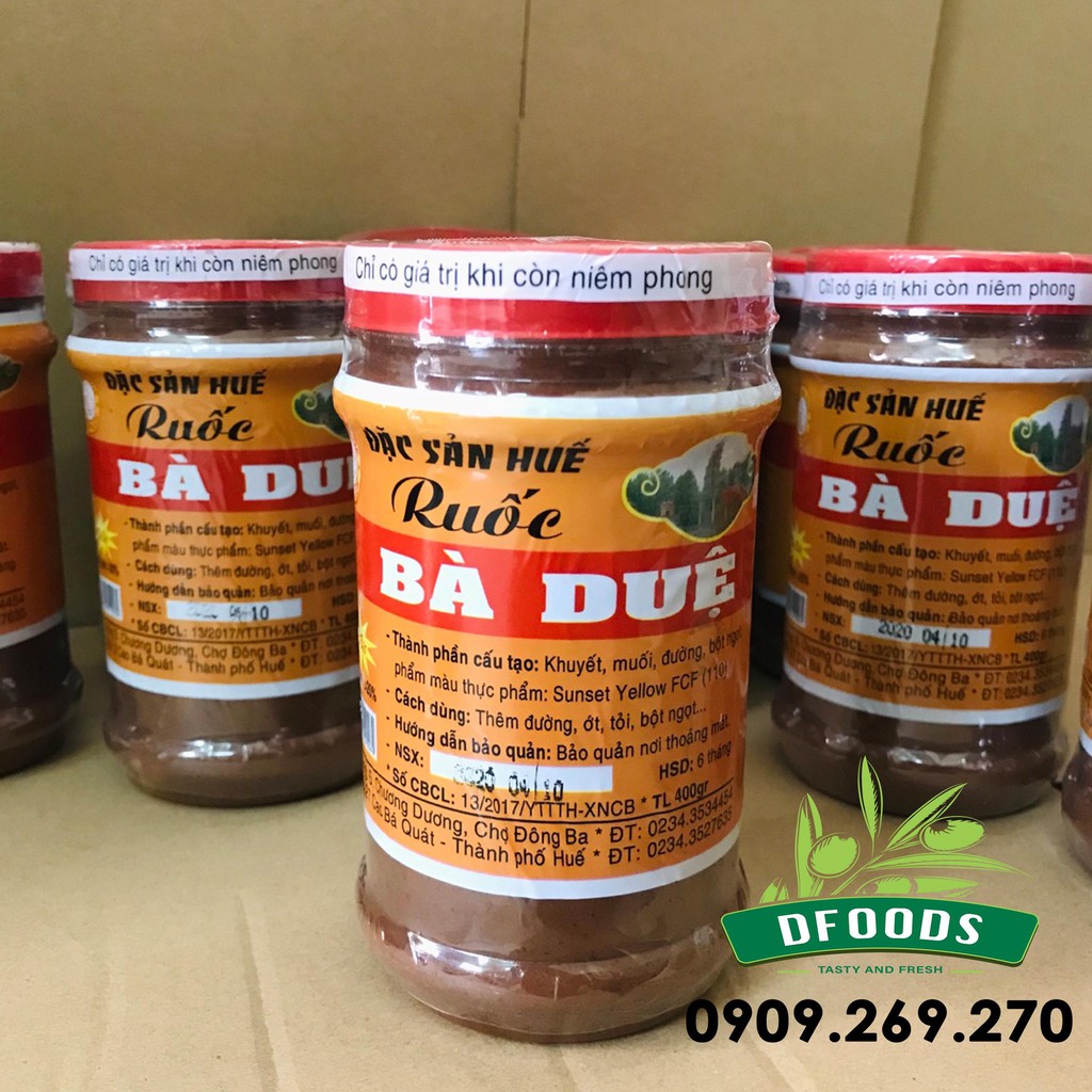 Mắm Ruốc Huế Bà Duệ 400g chính gốc