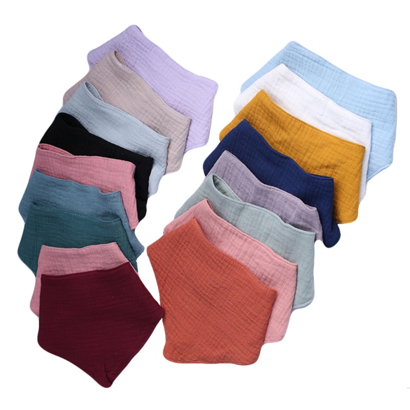 Yếm Ăn Cotton Mềm Mại Cho Bé