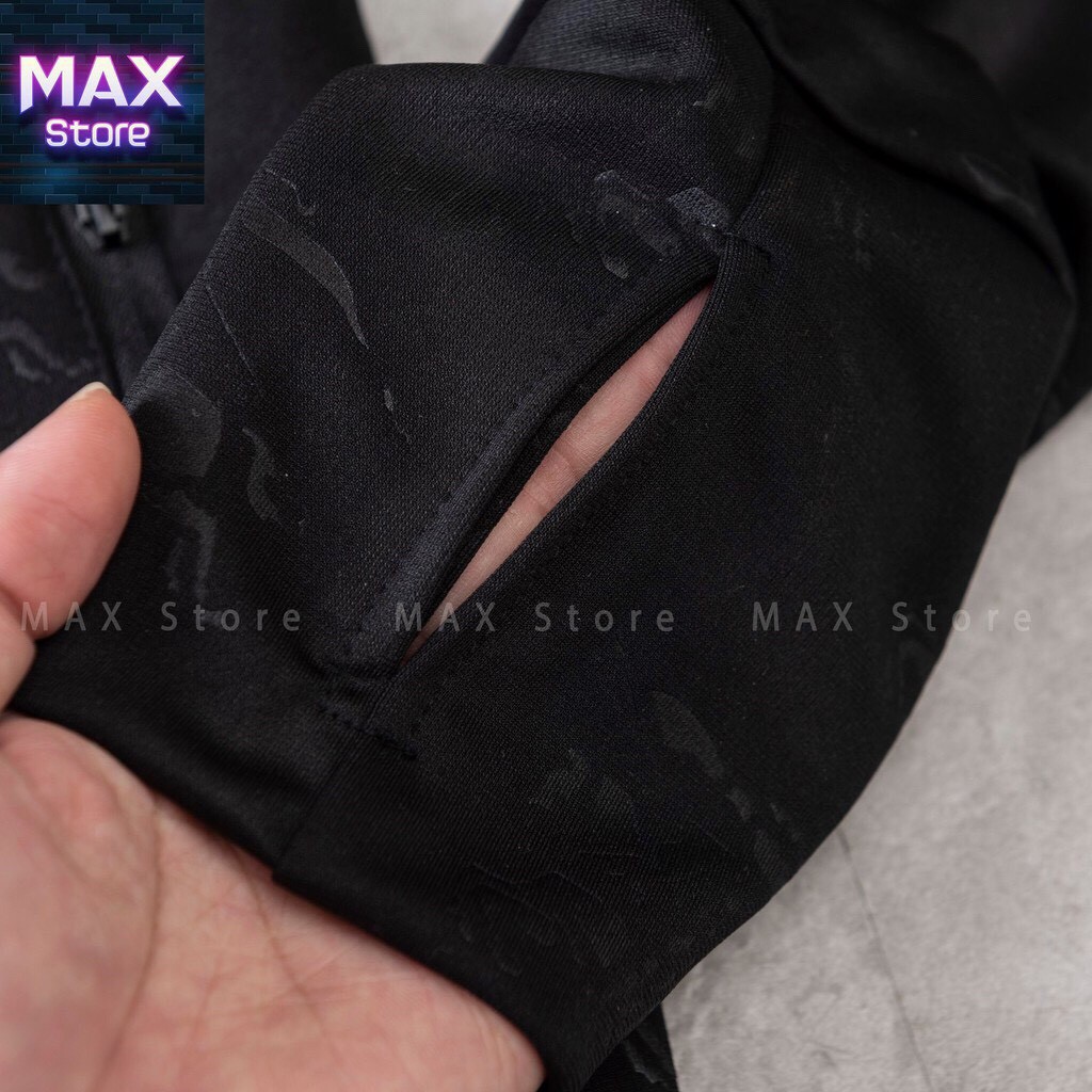 Áo Chống Nắng Nam Nữ chất Umi dày dặn co dãn logo dập vân nổi ngăn ngừa tia UV tiếp xúc trực tiếp với da