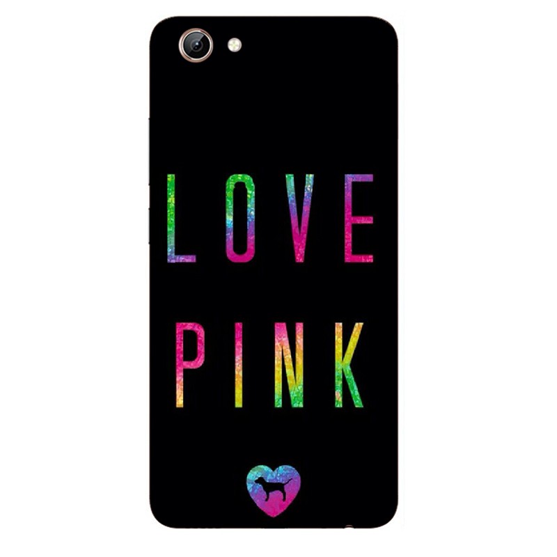 Love Pink Logo Phone Case Vivo 1601 1603 1606 1609 1610 1611 1713 1714 1716 1718 1719 1723 1726 1724 1801 1808 1812 silicone cover