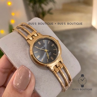 Đồng Hồ Nữ Halei Chính Hãng Mặt Tròn Dây Kim Loại Cao Cấp - Có Bảo Hành