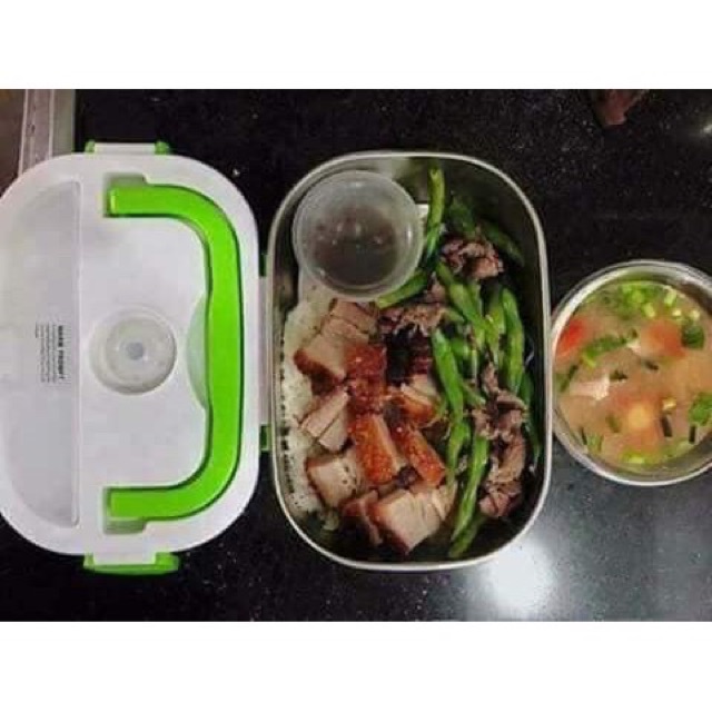 Hộp đựng cơm cắm điện Magic lõi inox