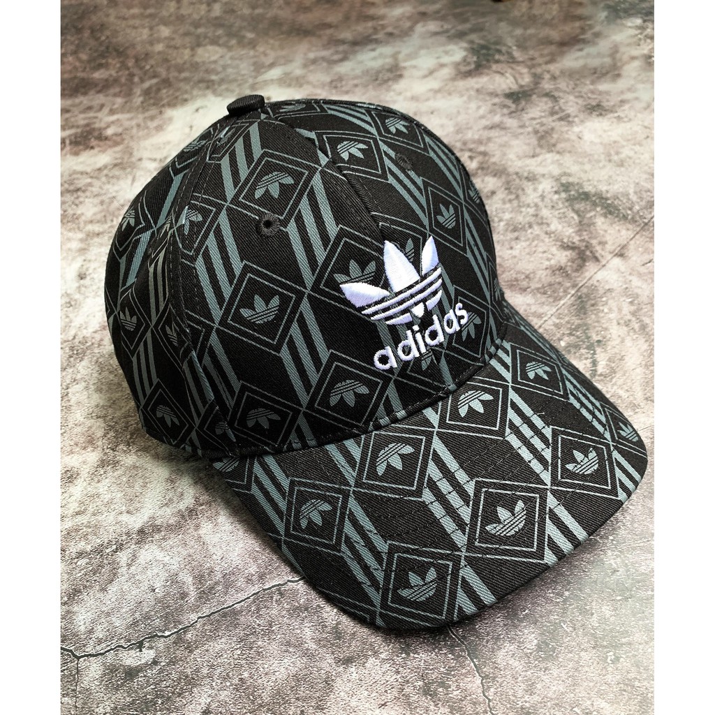 ⚡️ [ HÀNG DƯ FULL TAG CODE ] Mũ / Nón Thời Trang Adidas MONOGRAM STRUCTURED HAT - CM3920 / Ảnh Thật / CAM KẾT CHẤT LƯỢNG