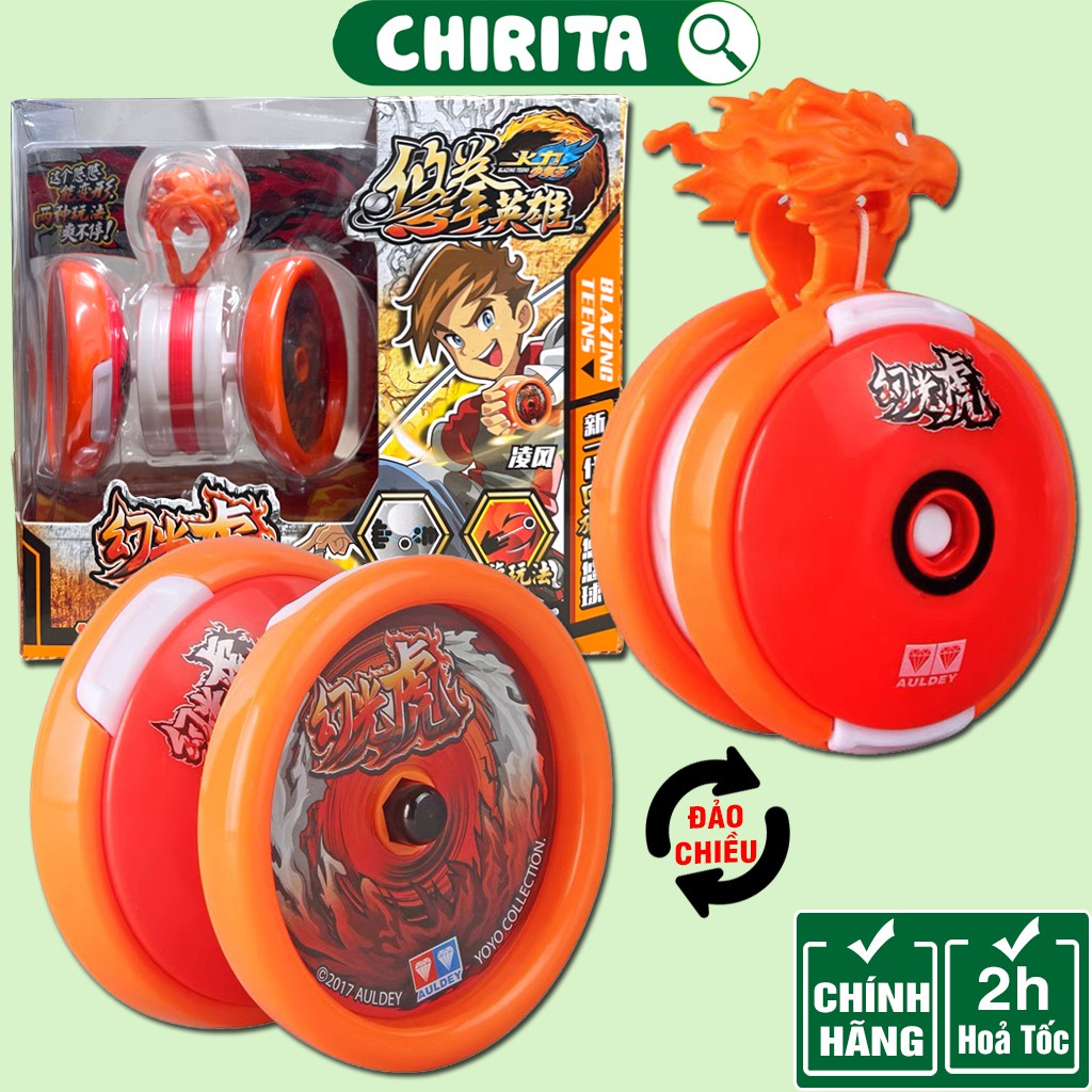 Yoyo Thần Hổ Linh Thú Song Đấu 151 Audey  -YoYo Chuyên Nghiệp 2 Chế Độ Tự Thu Dây/Quay Lâu- Đồ Chơi Trẻ Em CHIRITA