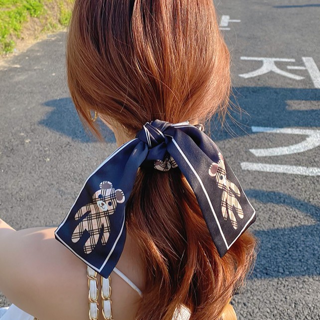 Dây Buộc Tóc Kiểu Nơ Xinh Xắn Dành Cho Nữ