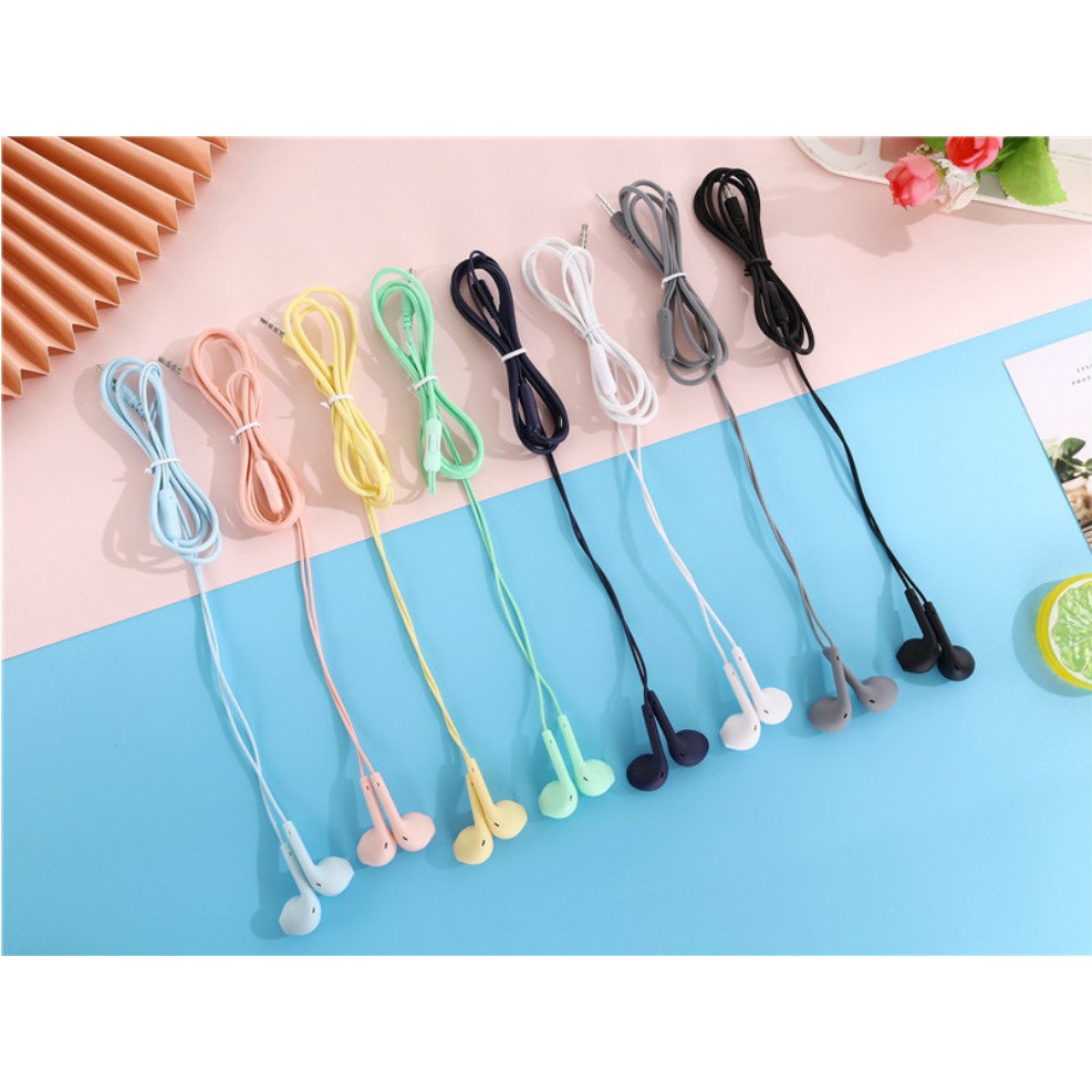 Tai nghe nhét tai có dây U19 giắc cắm 3.5mm tích hợp micro chất lượng cao dành cho điện thoại
