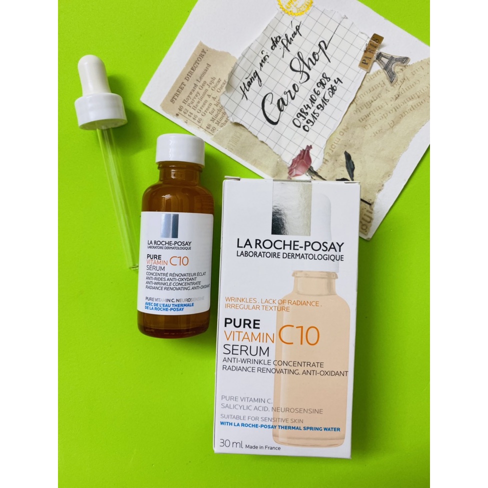 Serum chống lão hóa Pure Vitamin C10 của La Roche Posay Pháp - 30ml