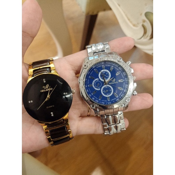 Đồng hồ si Nhật nam thời trang Orlando